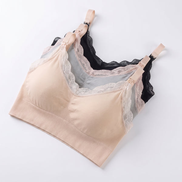 Cute & Comfy Maternity Bra (3-Pack)